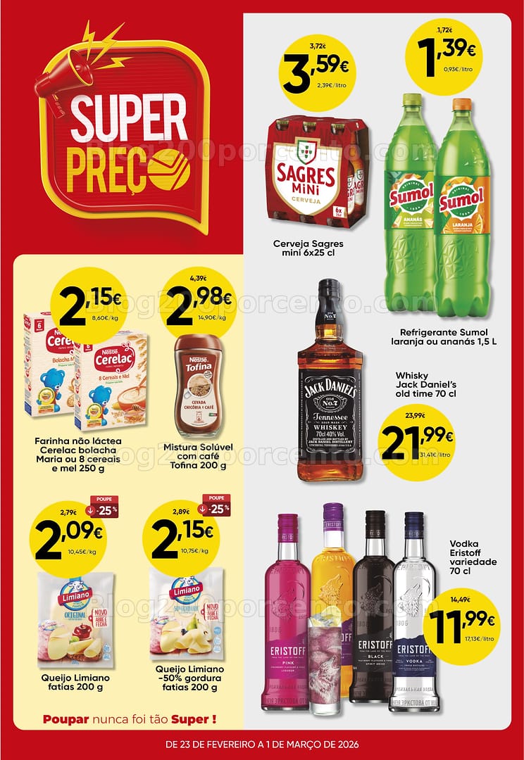 Antevisão Folheto FROIZ Promoções de 23 fevereiro a 1 março